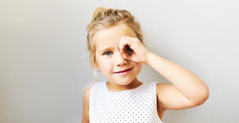 Rozwój wzroku dwumiesięczne niemowlę