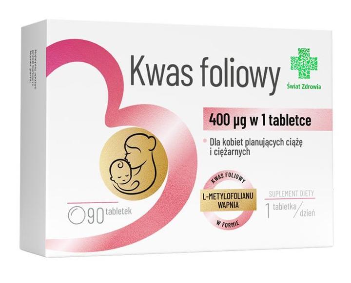 Produkty bogate w kwas foliowy