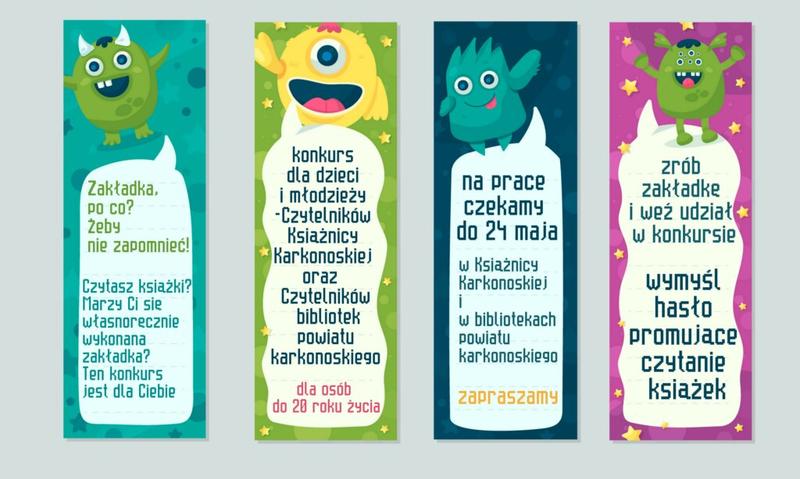 Zakładki do książek dla dzieci